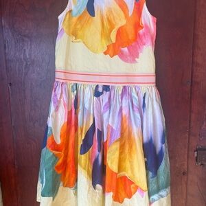 Molo Colorful Floral Casual Dress
